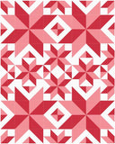 Half Square Sunburst Fabric Kit