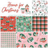 Home for Christmas Fat Quarter Flat Stack