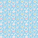 Bunny Trail - Bunnies/Glasses Blue - 120-21506