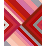 Fractal Patchwork Paper Pattern + Fabric Kit