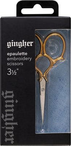 Gingher Epaulette Embroidery Scissors 3.5"