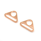 Copper Triangle Ring Bag Hardware