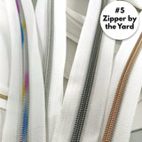 Zipper by the Yard - #5