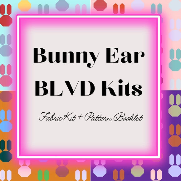 Bunny Ear BLVD Quilt Fabric Kit + Pattern