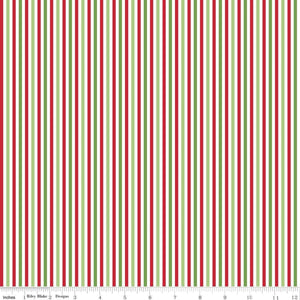 1/8" Christmas Stripe