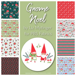 Gnome Noel Fat Quarter Flat Stack