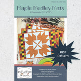 Maple Medley Mats Pattern - PDF Download