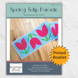Spring Tulip Parade Table Runner - Printed Booklet
