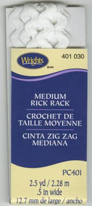 Rick Rack - White