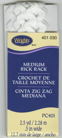 Rick Rack - White