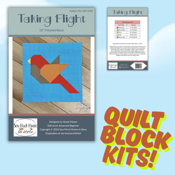 Taking Flight Quilt Block Kit