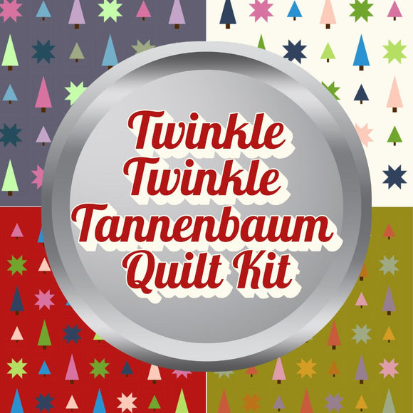 Twinkle Twinkle Tannenbaum Quilt Kit