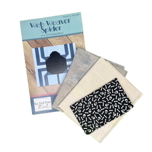 Web Weaver Spider - Quilt Block Kit