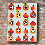 Four Patch Pumpkins - Printed Pattern