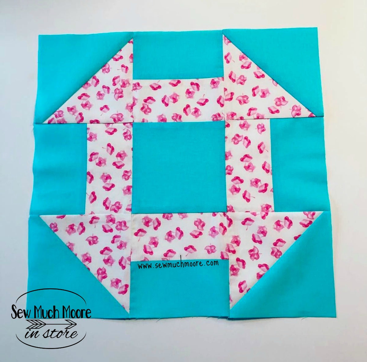 Churn Dash Quilt Block - PDF Pattern – Sew Much Moore
