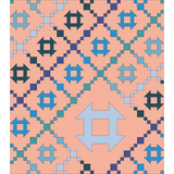 Churn Chain Quilt Pattern - PDF Pattern