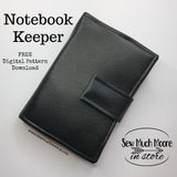 Notebook Keeper PDF Cutting Measurements