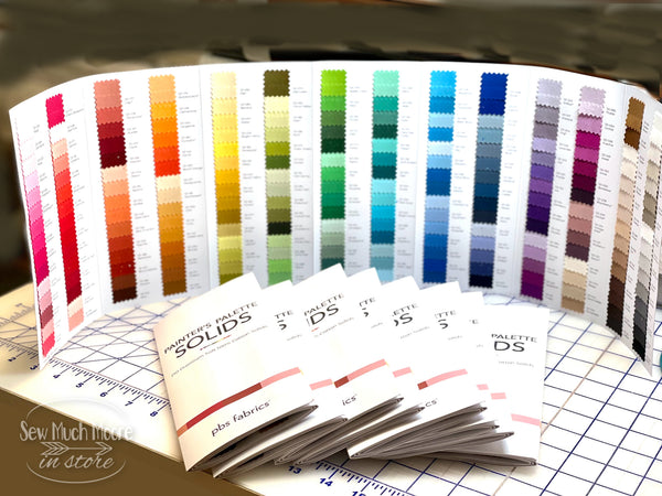Artist Color Palette Cards