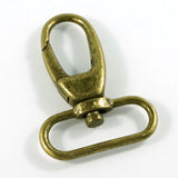 Antique Brass Swivel Snap Hook